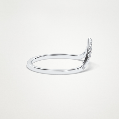 Pear Cut Halo & Pave Lab Grown Diamond Engagement Ring