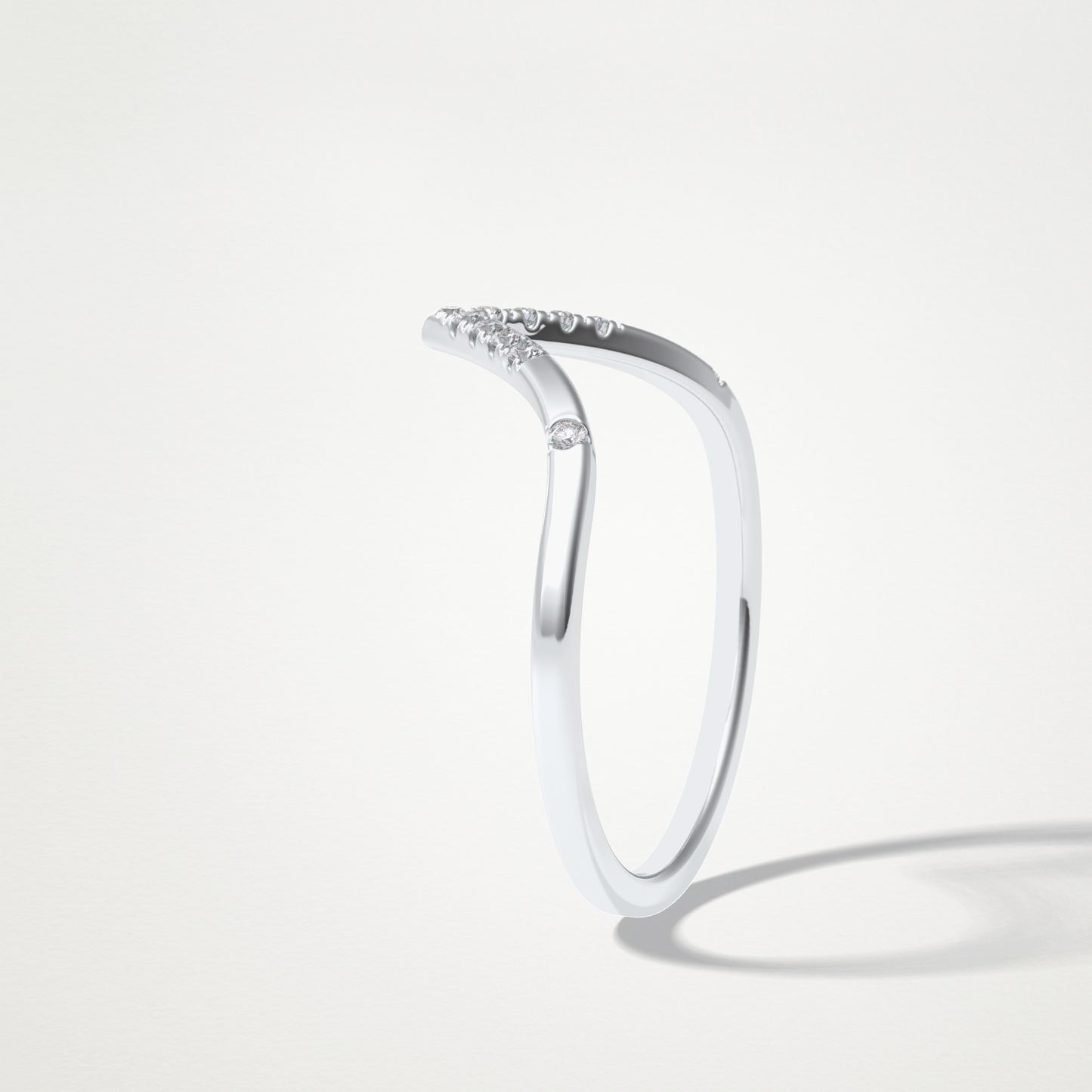 Pear Cut Halo & Pave Lab Grown Diamond Engagement Ring