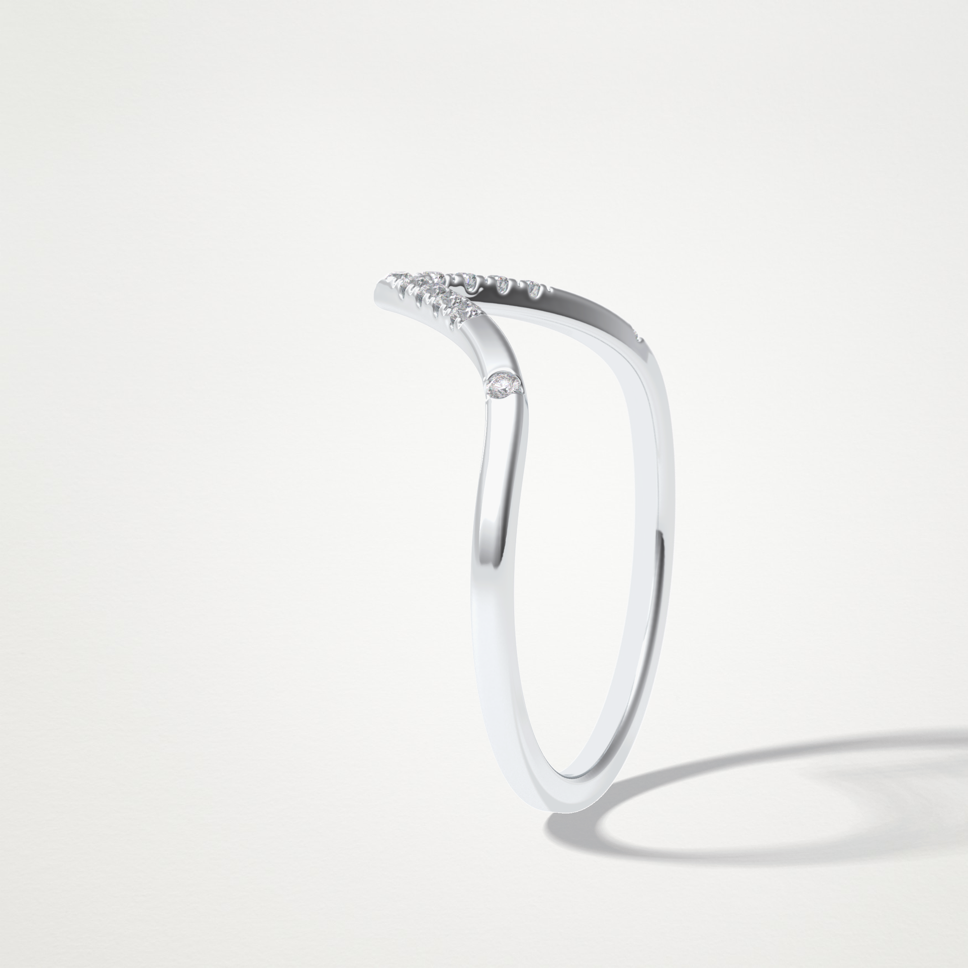 Pear Cut Halo & Pave Lab Grown Diamond Engagement Ring