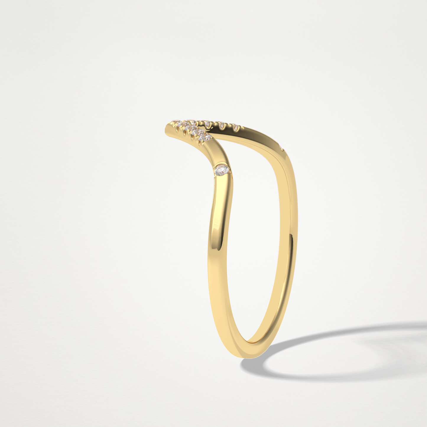 Pear Cut Halo & Pave Lab Grown Diamond Engagement Ring