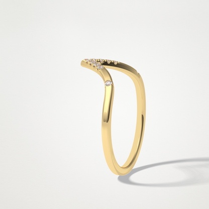 Pear Cut Halo & Pave Lab Grown Diamond Engagement Ring