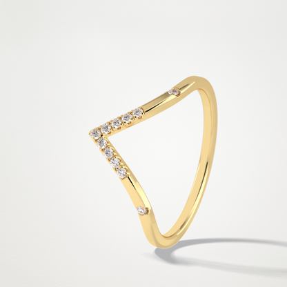 Pear Cut Halo & Pave Lab Grown Diamond Engagement Ring