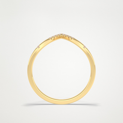 Pear Cut Halo & Pave Lab Grown Diamond Engagement Ring