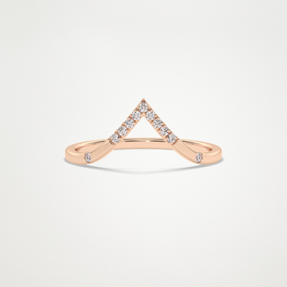 Pear Cut Halo & Pave Lab Grown Diamond Engagement Ring