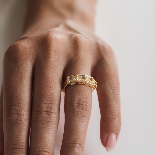 0.15 TCW Round Milgrain Lab Grown Diamond Wedding Band