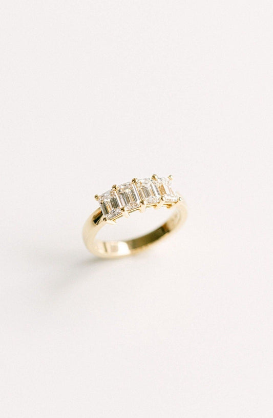 0.15 TCW Round Milgrain Lab Grown Diamond Wedding Band