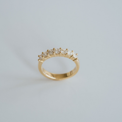 0.15 TCW Round Milgrain Lab Grown Diamond Wedding Band