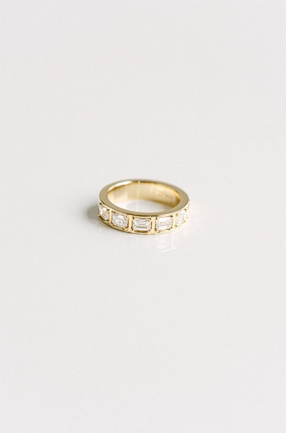 0.15 TCW Round Milgrain Lab Grown Diamond Wedding Band
