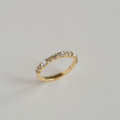 0.15 TCW Round Milgrain Lab Grown Diamond Wedding Band