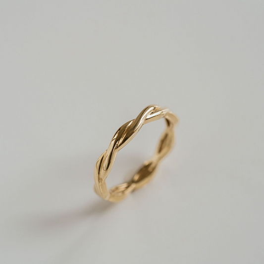 0.15 TCW Round Milgrain Lab Grown Diamond Wedding Band