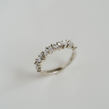 0.15 TCW Round Milgrain Lab Grown Diamond Wedding Band