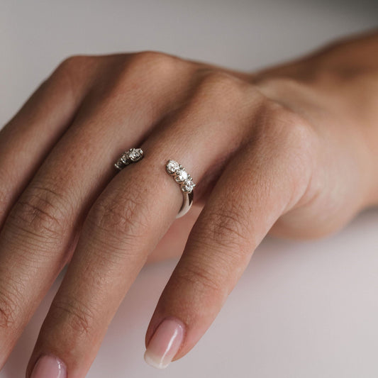 0.15 TCW Round Milgrain Lab Grown Diamond Wedding Band