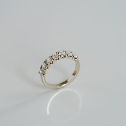 0.15 TCW Round Milgrain Lab Grown Diamond Wedding Band