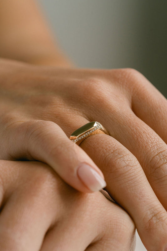 0.15 TCW Round Milgrain Lab Grown Diamond Wedding Band
