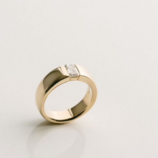 0.15 TCW Round Milgrain Lab Grown Diamond Wedding Band