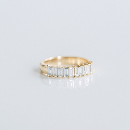 0.15 TCW Round Milgrain Lab Grown Diamond Wedding Band