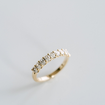 0.15 TCW Round Milgrain Lab Grown Diamond Wedding Band