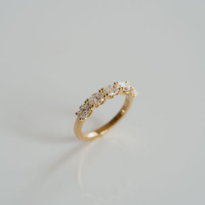 0.15 TCW Round Milgrain Lab Grown Diamond Wedding Band