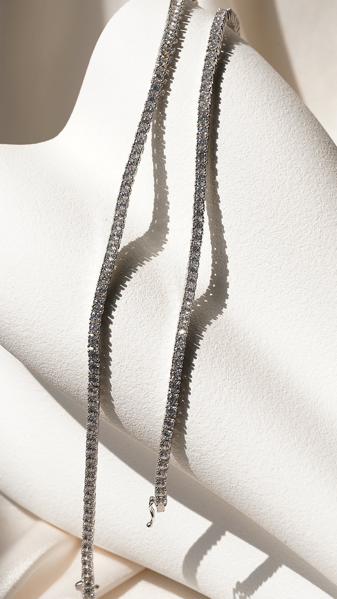 1.185 TCW Marquise Lab Grown Diamond Cluster Necklace
