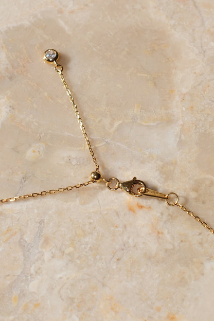 0.036 TCW Round Lab Grown Diamond Heart Bracelet