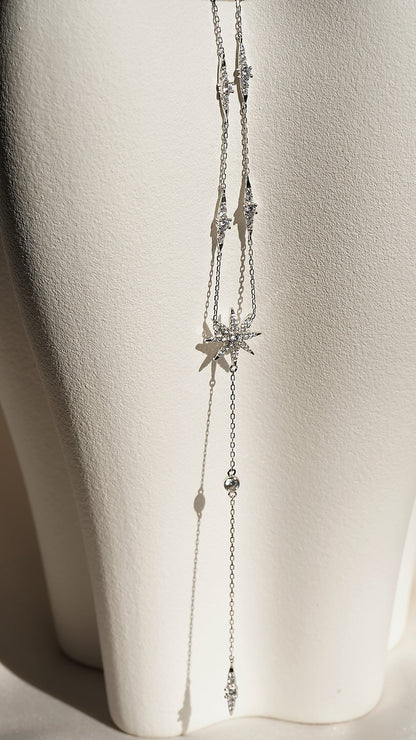 1.185 TCW Marquise Lab Grown Diamond Cluster Necklace