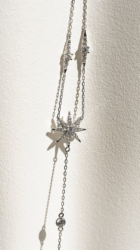 1.185 TCW Marquise Lab Grown Diamond Cluster Necklace