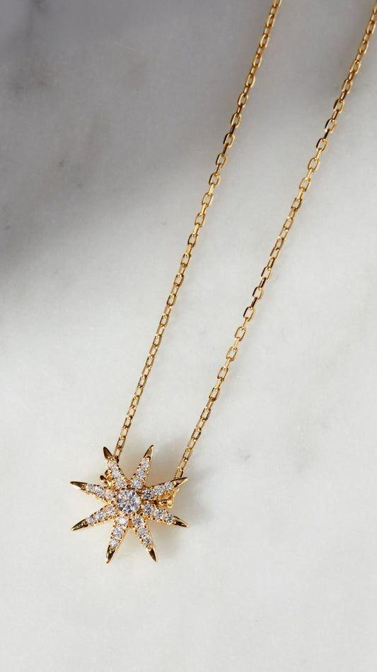 1.185 TCW Marquise Lab Grown Diamond Cluster Necklace