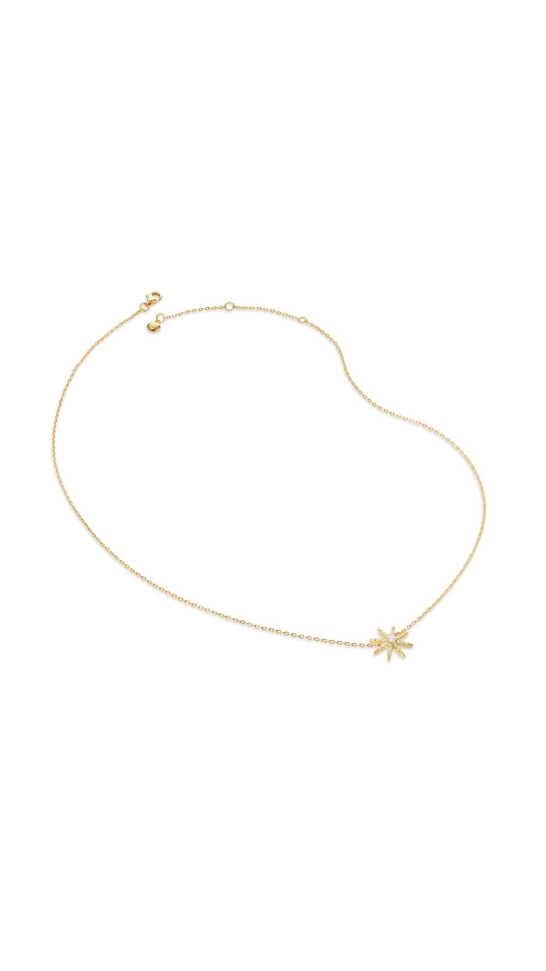 1.185 TCW Marquise Lab Grown Diamond Cluster Necklace