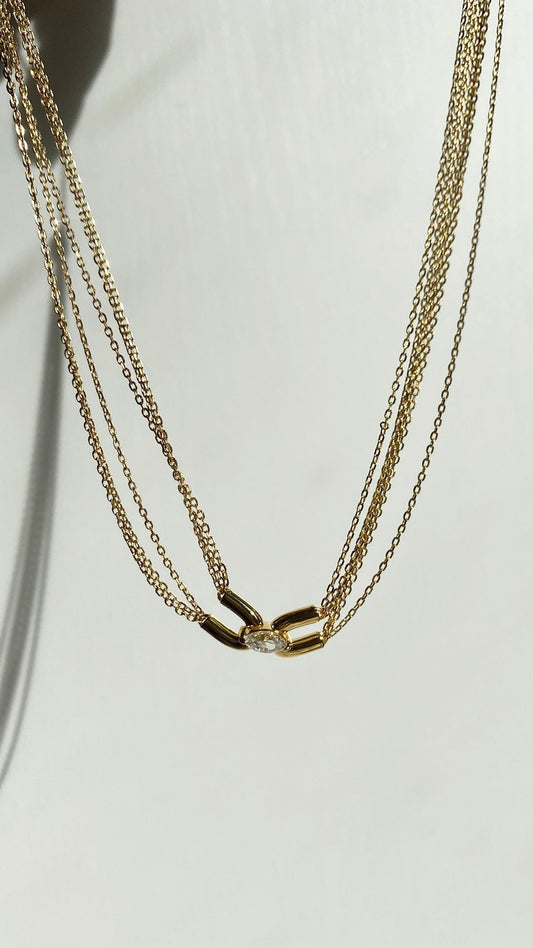 0.036 TCW Round Lab Grown Diamond Heart Bracelet