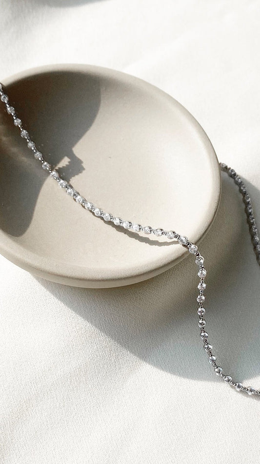 1.185 TCW Marquise Lab Grown Diamond Cluster Necklace