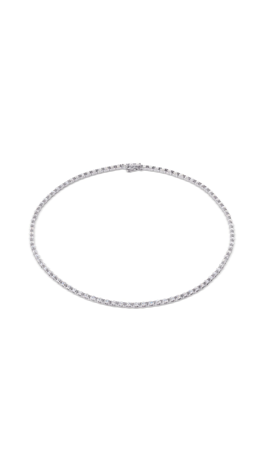 1.185 TCW Marquise Lab Grown Diamond Cluster Necklace