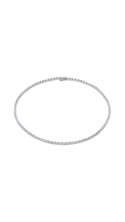 1.185 TCW Marquise Lab Grown Diamond Cluster Necklace
