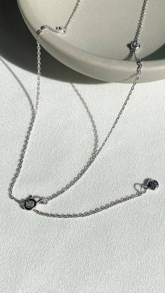 1.185 TCW Marquise Lab Grown Diamond Cluster Necklace