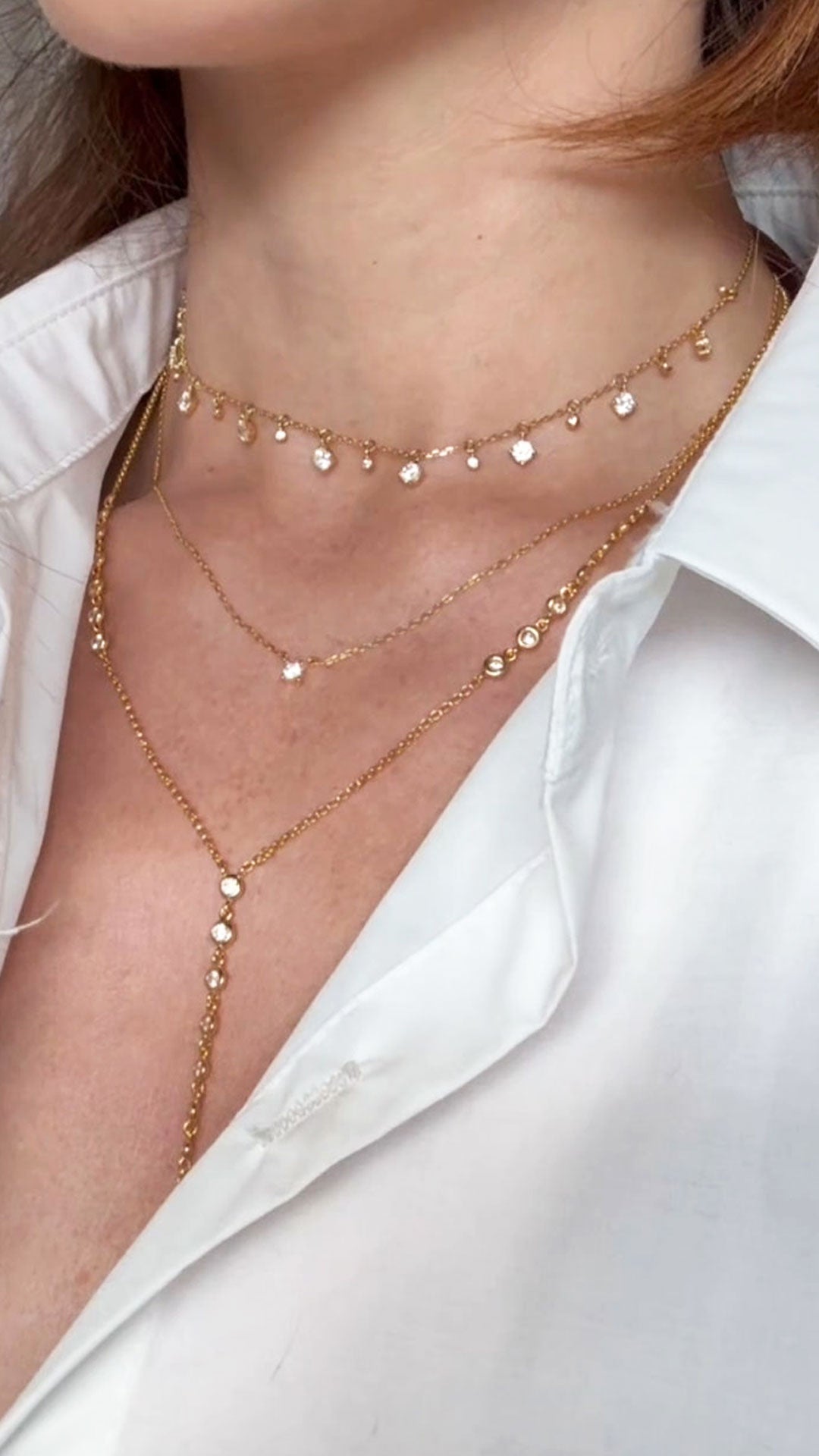 1.185 TCW Marquise Lab Grown Diamond Cluster Necklace