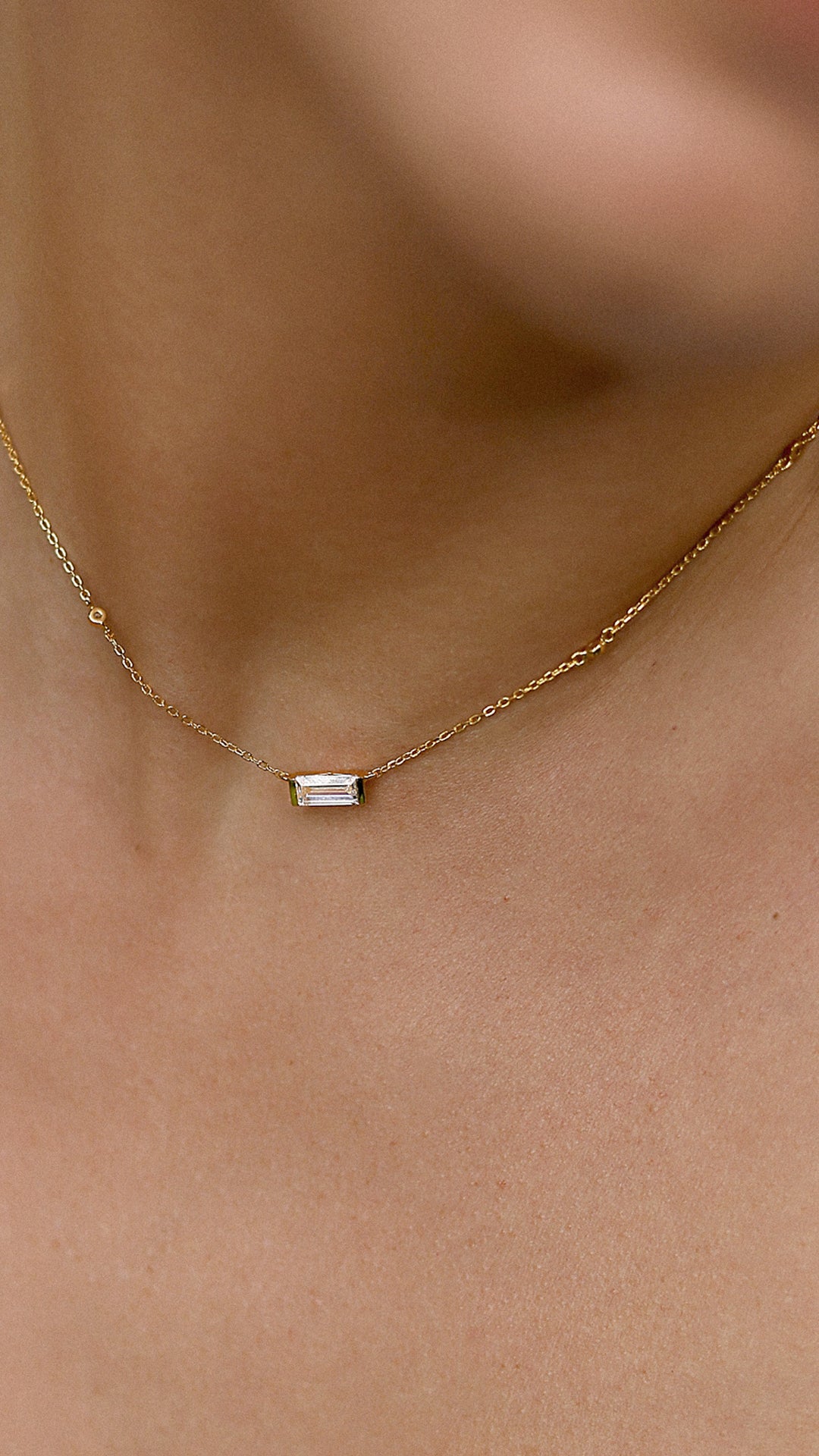 1.185 TCW Marquise Lab Grown Diamond Cluster Necklace