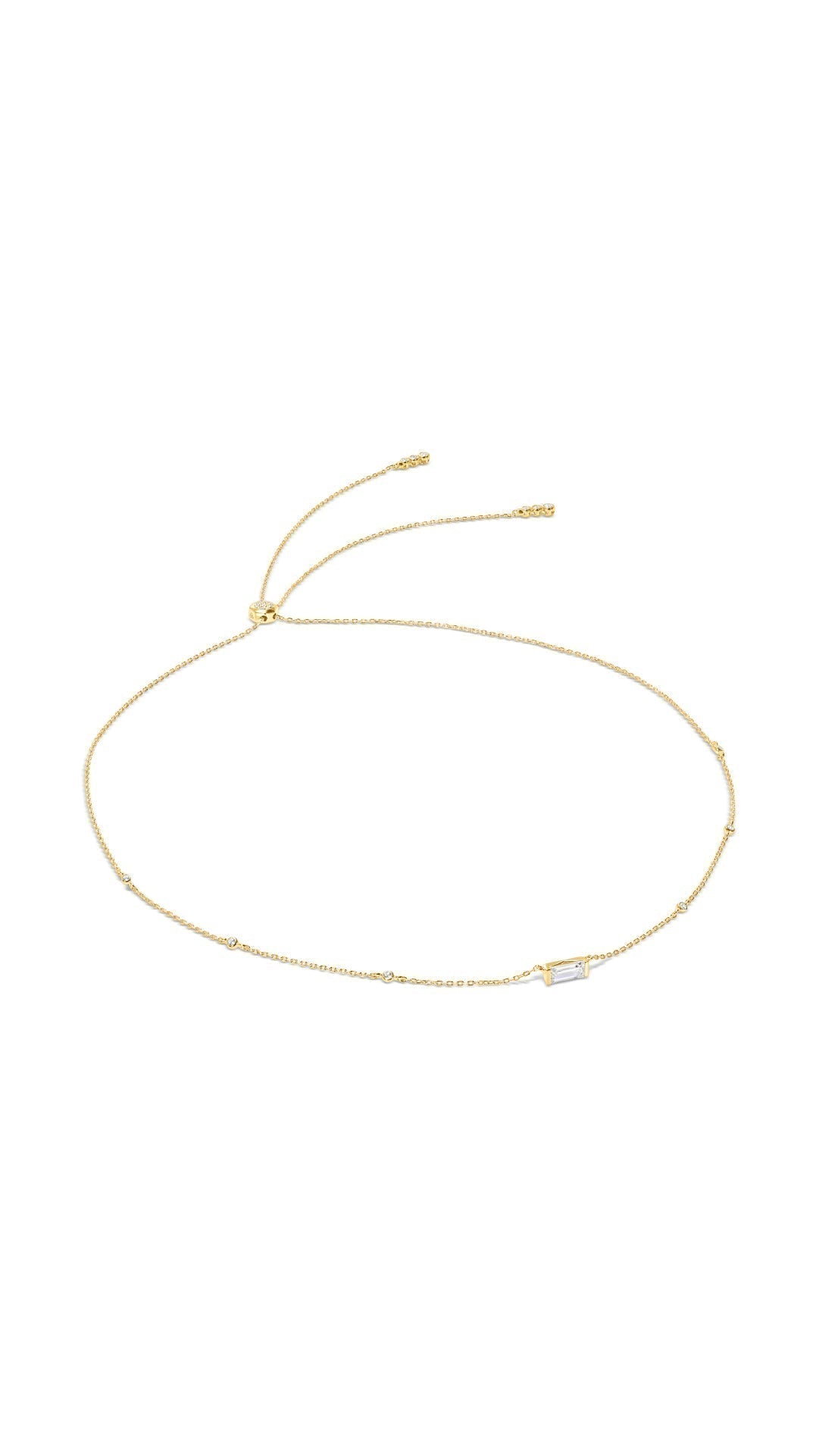 1.185 TCW Marquise Lab Grown Diamond Cluster Necklace
