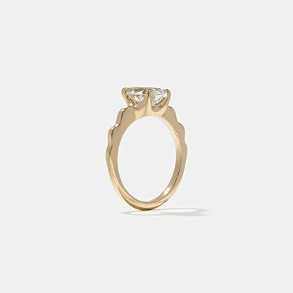 1.77 CT Pear Solitaire Lab Grown Diamond Engagement Ring