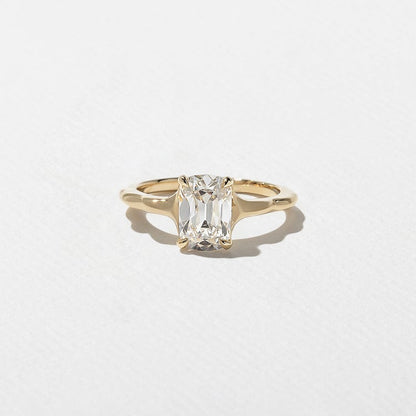 1.60 CT Antique Cushion Solitaire Lab Grown Diamond Engagement Ring
