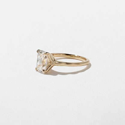 1.60 CT Antique Cushion Solitaire Lab Grown Diamond Engagement Ring