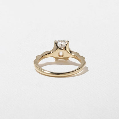 1.60 CT Antique Cushion Solitaire Lab Grown Diamond Engagement Ring