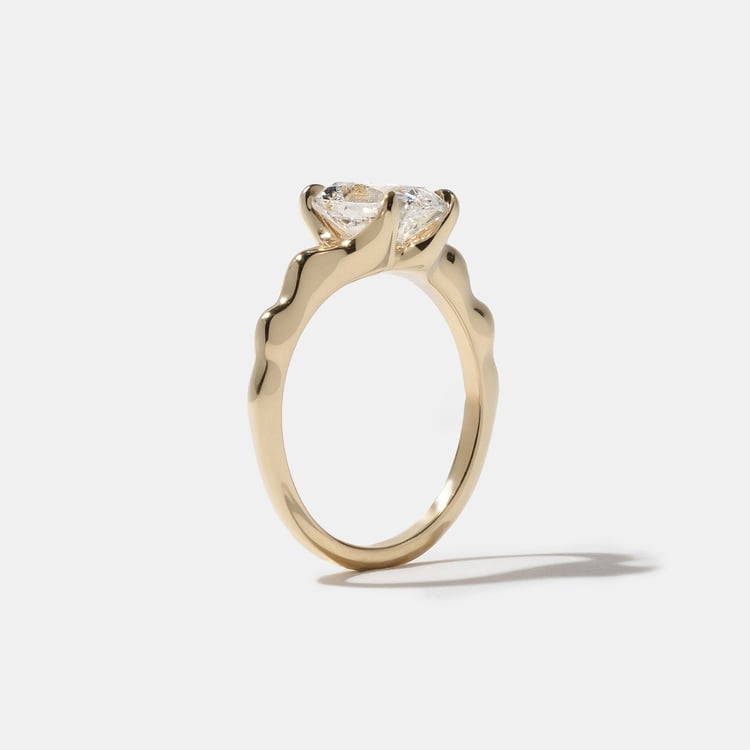 1.60 CT Antique Cushion Solitaire Lab Grown Diamond Engagement Ring