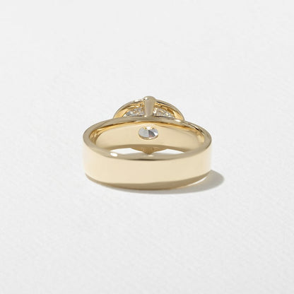 1.97 CT Oval Solitaire Lab Grown Diamond Engagement Ring