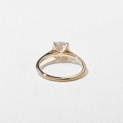 1.25 CT Round Solitaire Lab Grown Diamond Engagement Ring