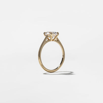 1.58 CT Oval Solitaire Lab Grown Diamond Engagement Ring