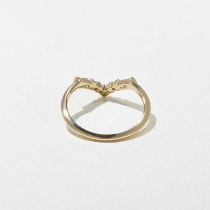 0.25 TCW Round, Tapered Baguette & Princess Lab Grown Diamond Wedding Band