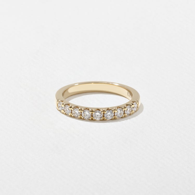 0.45 TCW Round Eternity Lab Grown Diamond Wedding Band