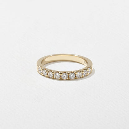 0.45 TCW Round Eternity Lab Grown Diamond Wedding Band