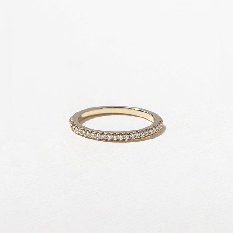 0.20 TCW Round Eternity Lab Grown Diamond Wedding Band