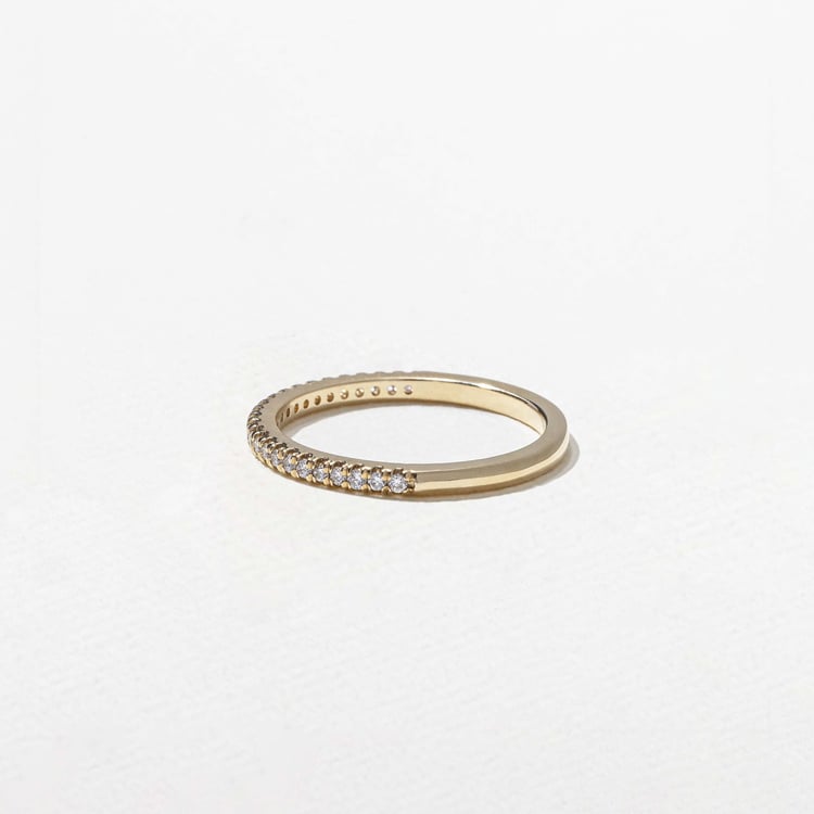 0.20 TCW Round Eternity Lab Grown Diamond Wedding Band