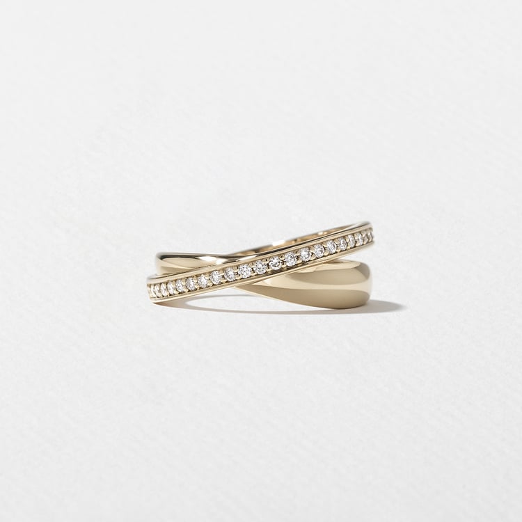 0.19 TCW Round Eternity Lab Grown Diamond Wedding Band